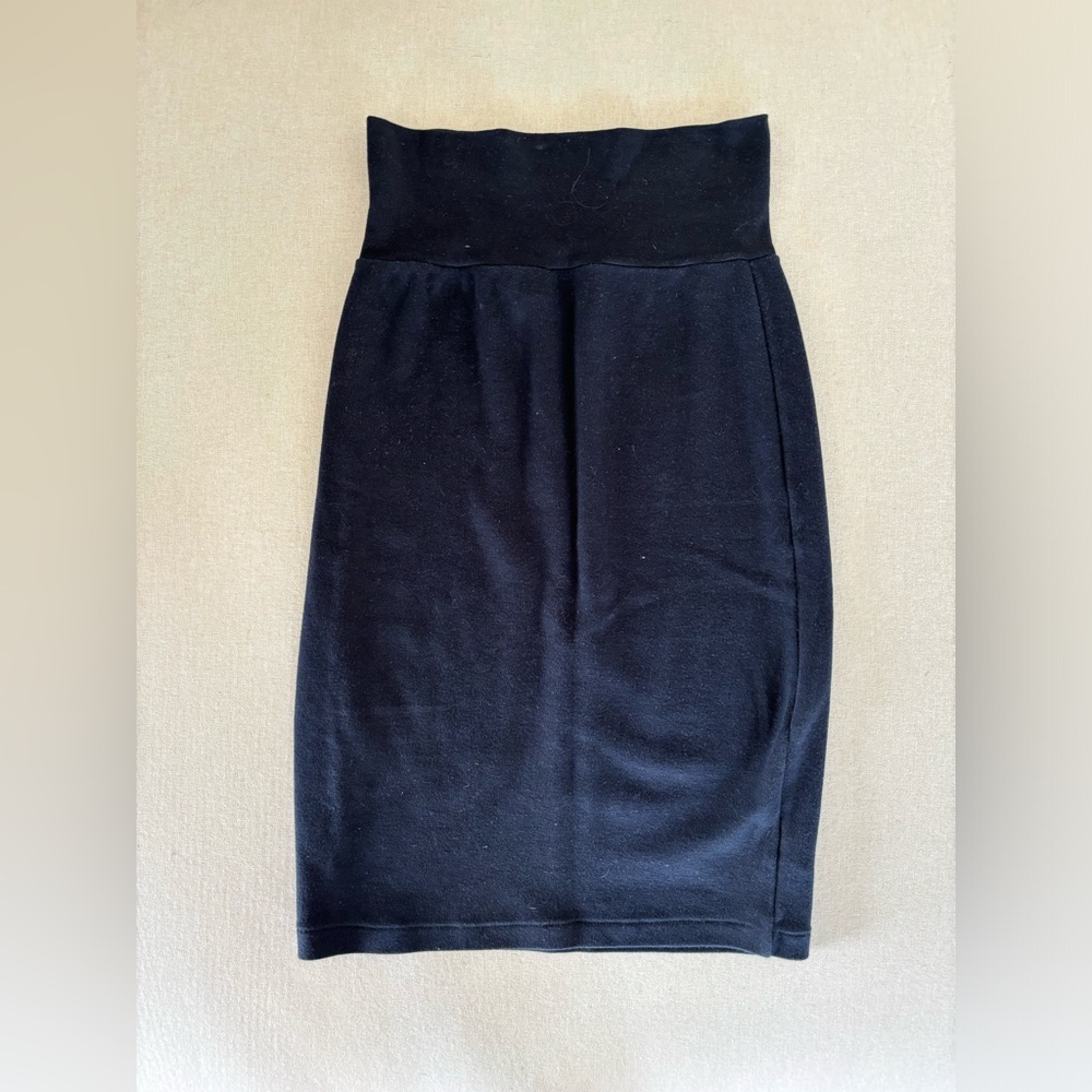 American Apparel vintage pencil skirt XS black